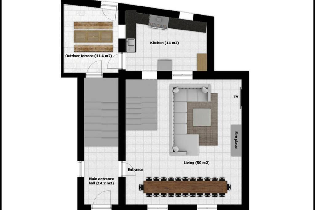 Authentic Stays - 6P-Maisonette Eijsden Buitenkant foto